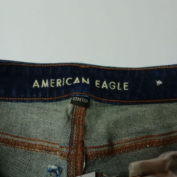 American Eagle Outfitters Women's Stretch Button Fly TomGirl Capri Jeans NWT - Picture 6 of 6